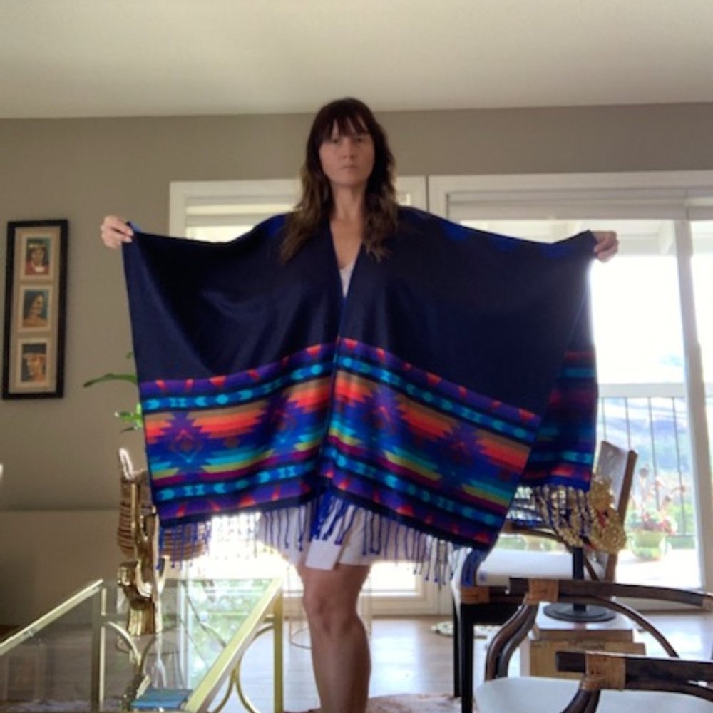 Mexican Boho Poncho